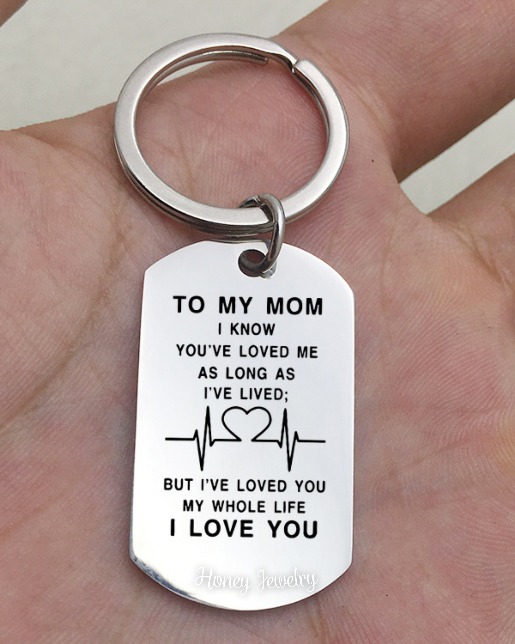 Military plate necklace - Laser engraved text