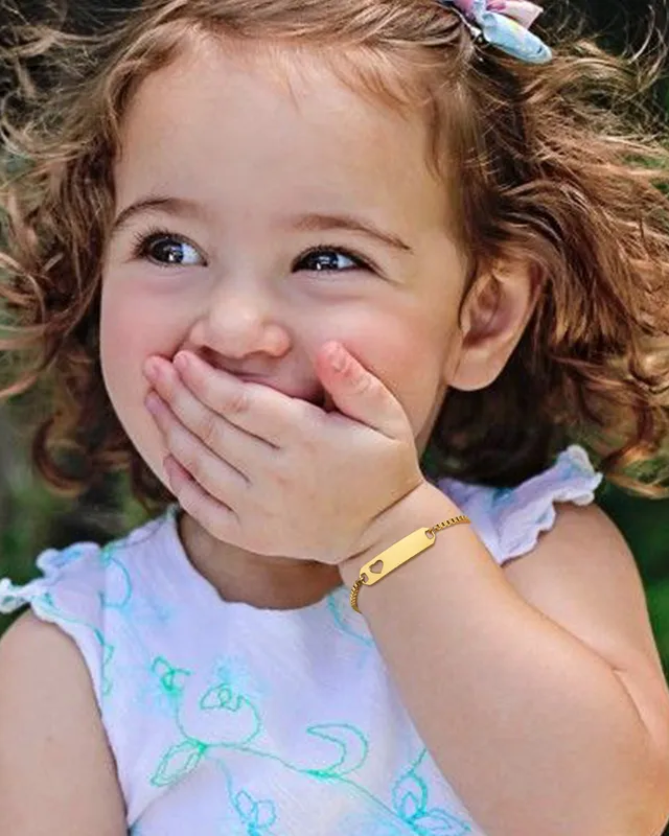 Opengewerkt hartje kinderarmbandje (PRE ORDER)