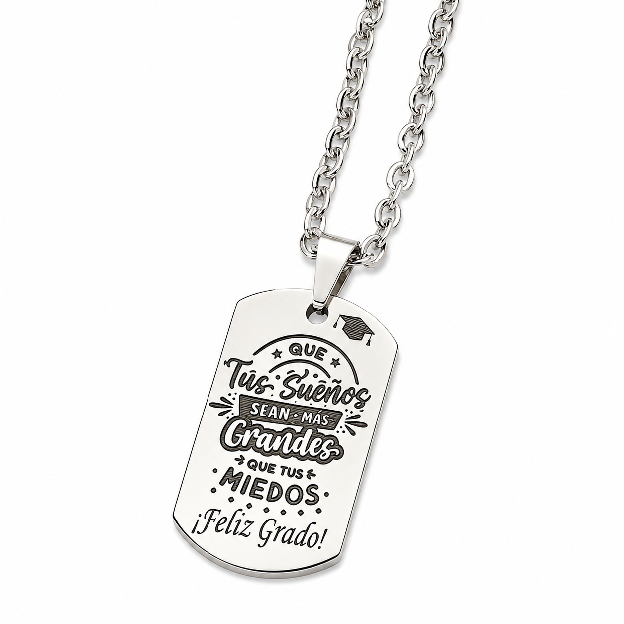 Placa personalizada mini graduación