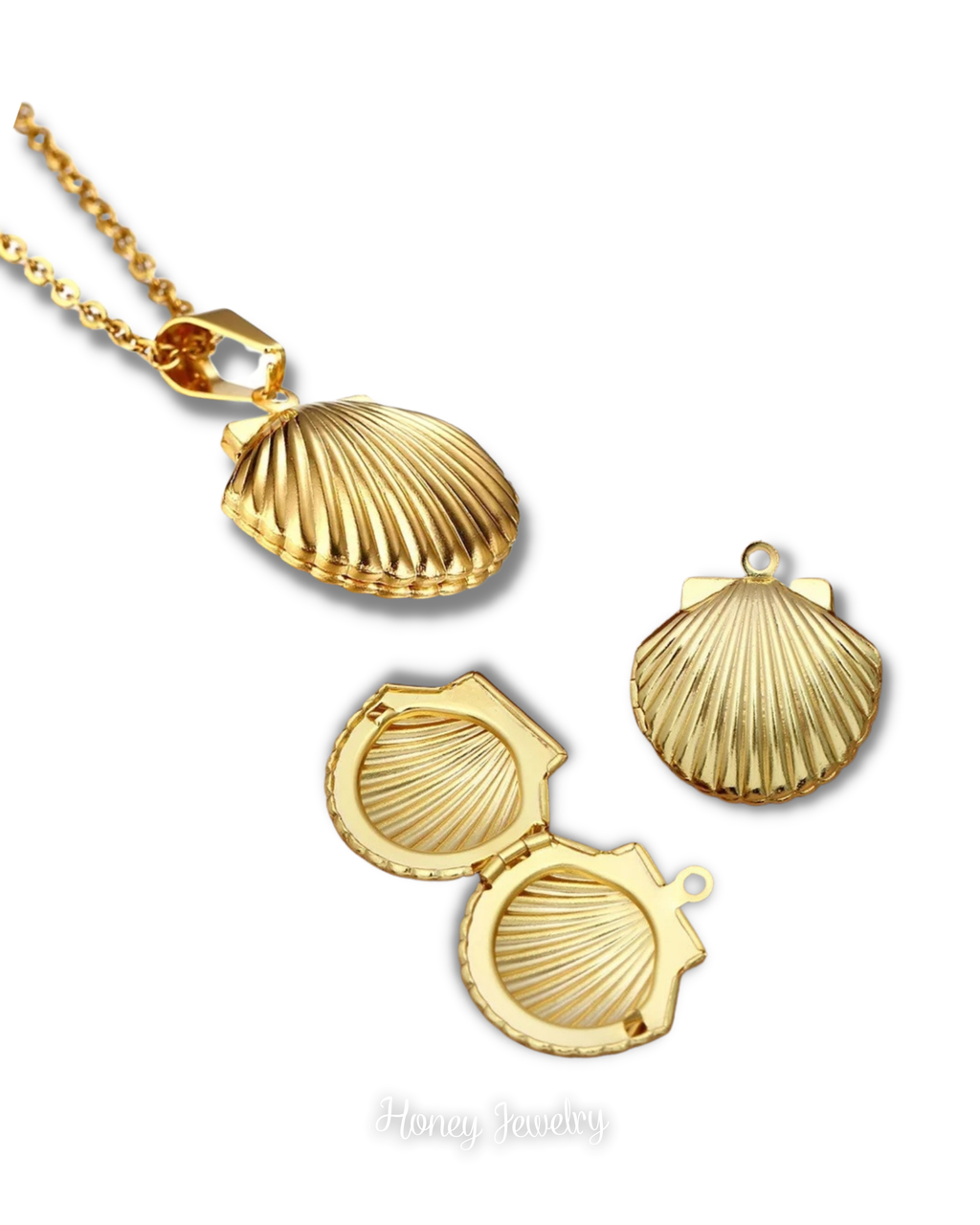 Foto-geëtste reliekschrijnketting