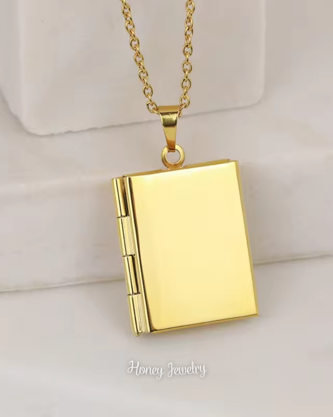 Collar Relicario liso