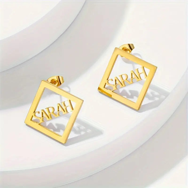 Maxi Hoops with Classic Name