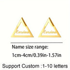 Maxi Hoops with Classic Name