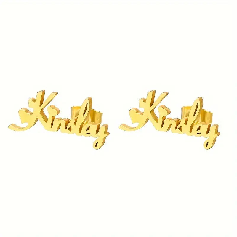 Maxi Hoops with Classic Name
