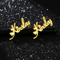 Maxi Hoops with Classic Name