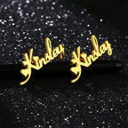 Maxi Hoops with Classic Name