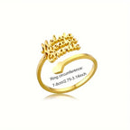 ANILLO CON TRES NOMBRES