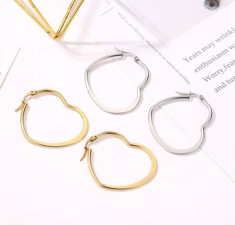 Heart earrings