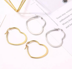 Heart earrings