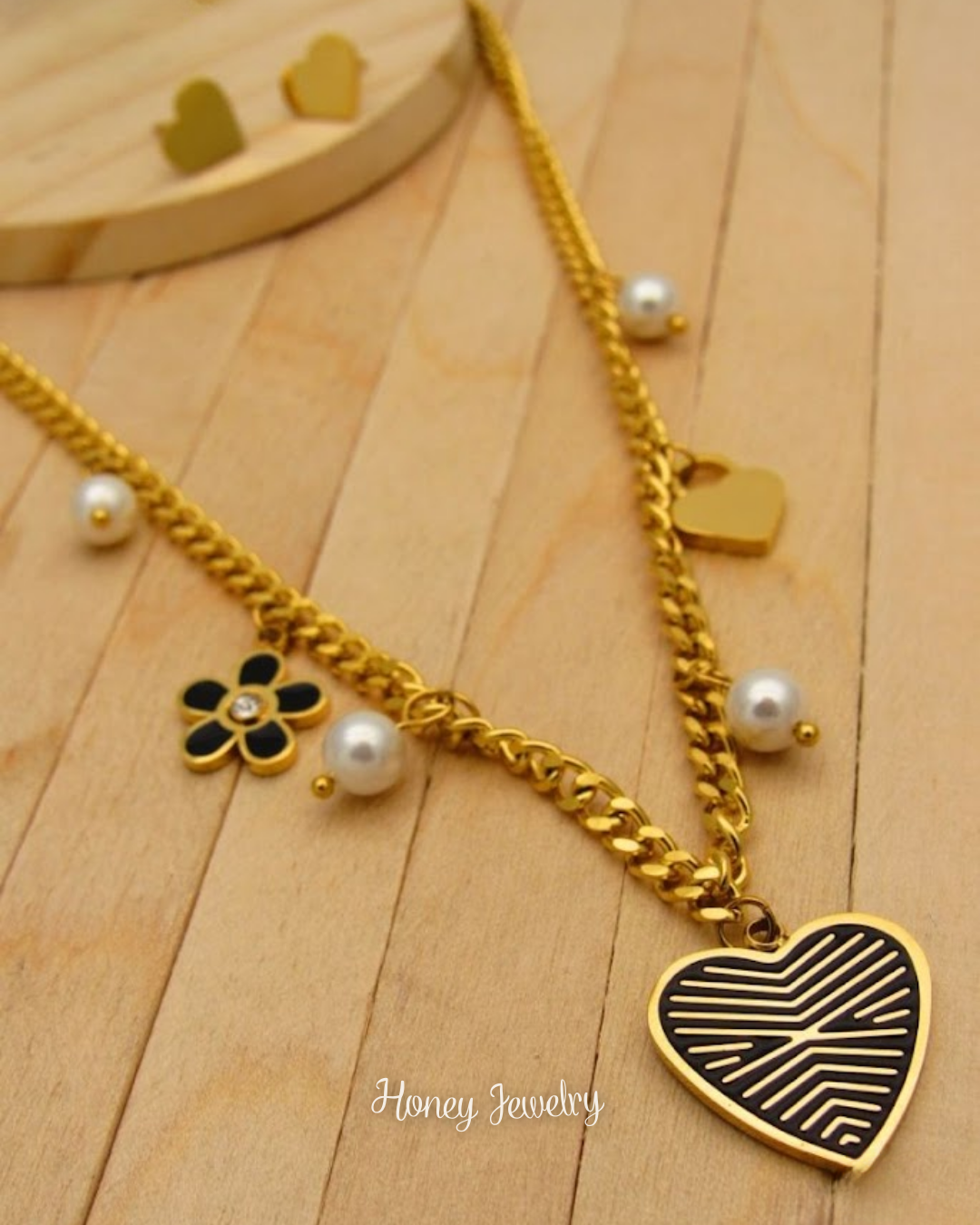 Diverse bedels ketting