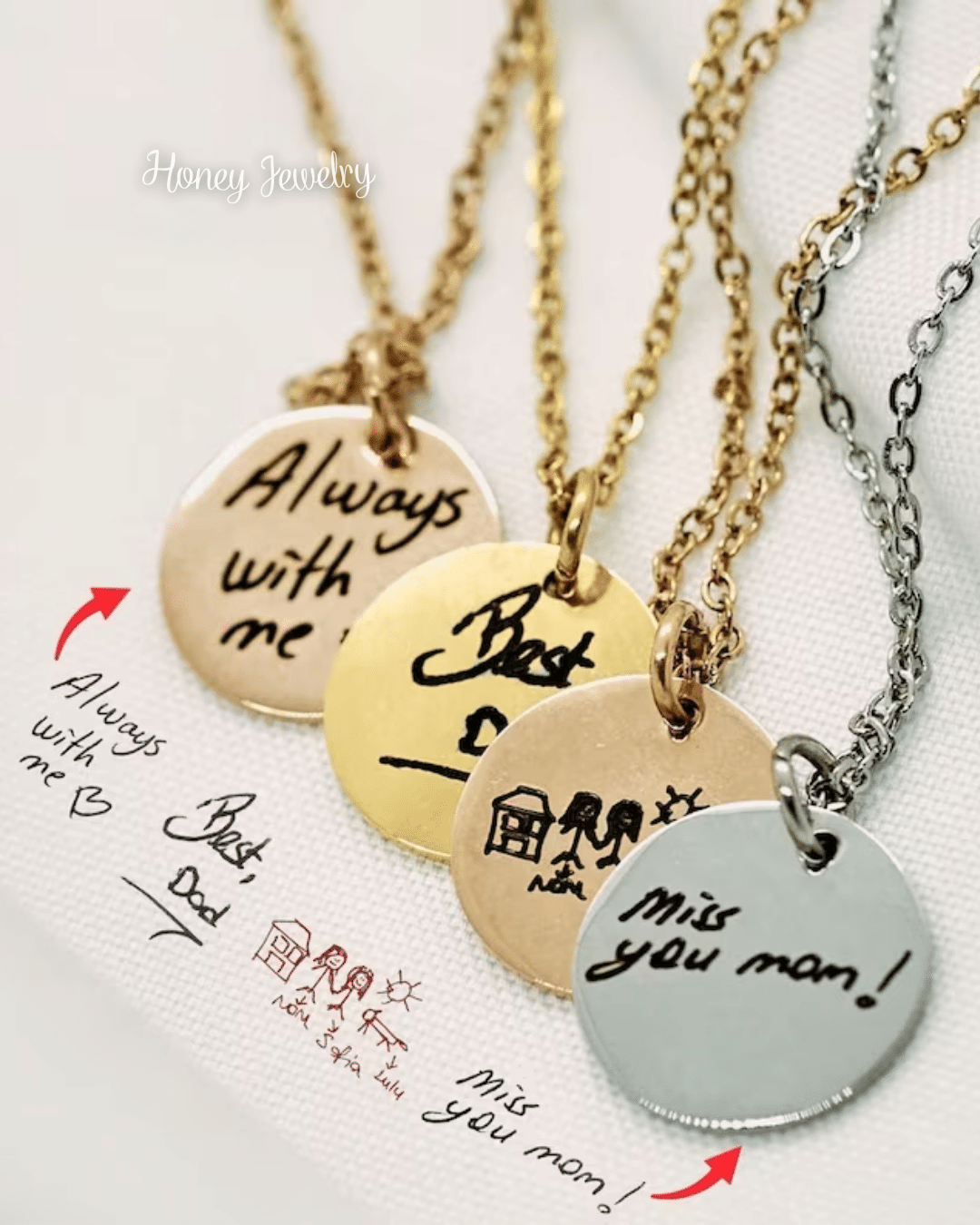 Liefdesbrief ketting