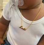 COLLAR CON NOMBRE PARA BEBÉ