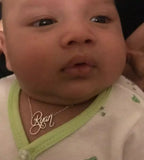 COLLAR CON NOMBRE PARA BEBÉ
