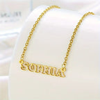 COLLAR NOMBRE CALADO