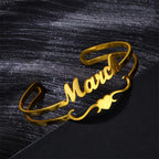 PULSERA CON NOMBRE DOBLE LINEA