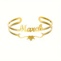 PULSERA CON NOMBRE DOBLE LINEA